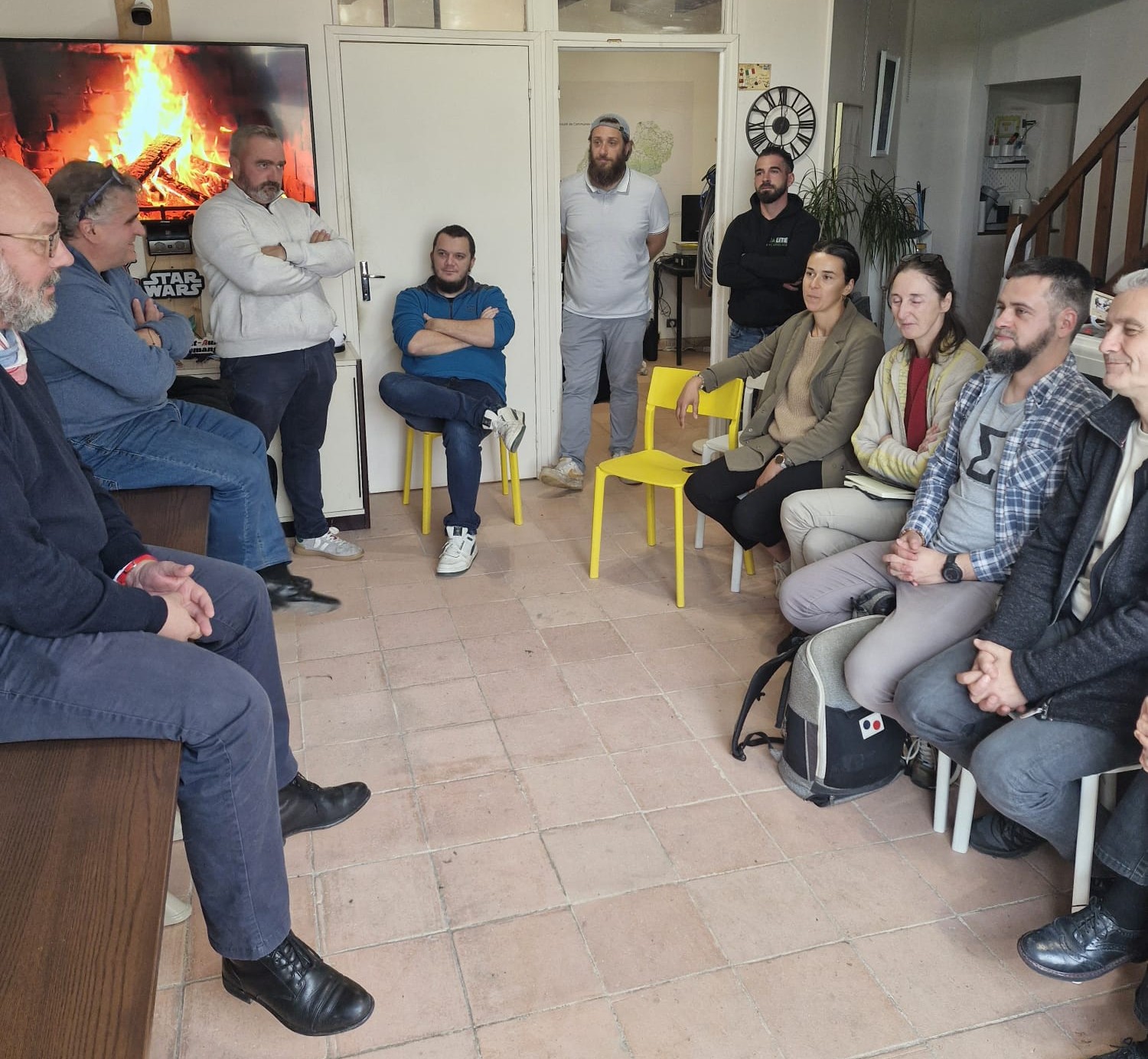 Réunion d'entrepreneurs